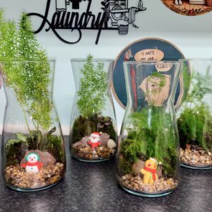 Feathered Forest Flasks